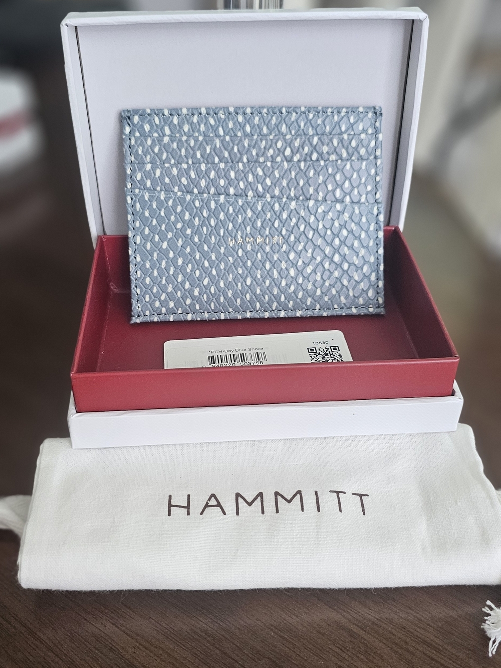 Hammitt PCH | Bay Blue Snake​/​Brushed Gold